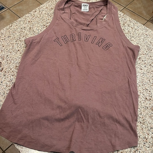 PINK Victorias Secret Mauve Thriving Tank - Picture 2 of 4